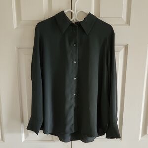 H&M Forest Green Shirt